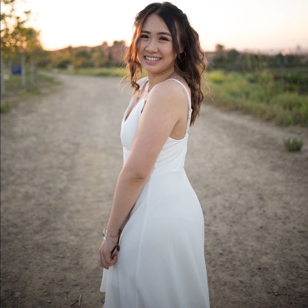 David’s Bridal High Low Dress